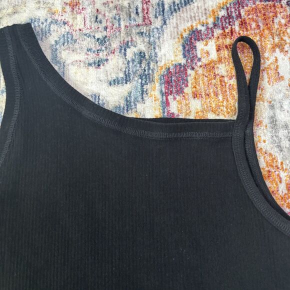 Moussy Black Rib Tank Top - Picture 3 of 6